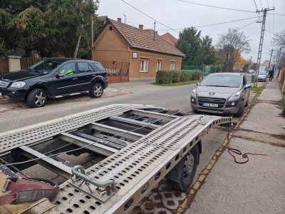 Autómentés Budapesten a XVIII. kerületben