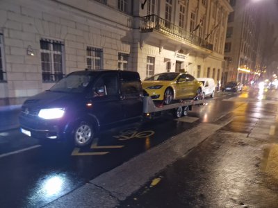 Autómentés Budapesten az VI. kerületben