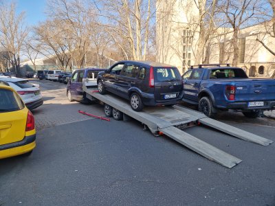 Autómentés  Budapesten a XII. kerületben