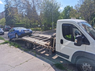 Autómentés Budapesten a XI. kerületben