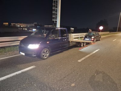 Autómentés az M5 autópályán