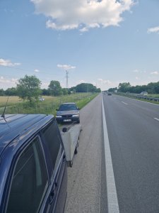 Autómentés az M5 autópályán