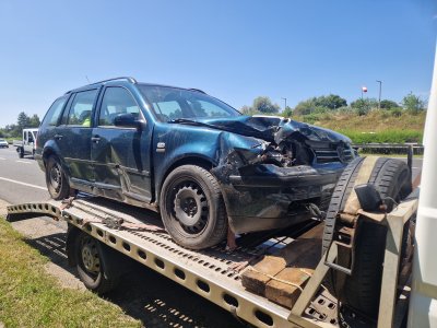 Autómentés az M7 autópályán