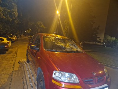 Autómentés a Szentmihályi úton