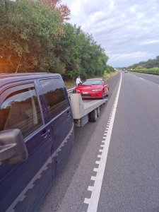 Autómentés az M3 autópályán