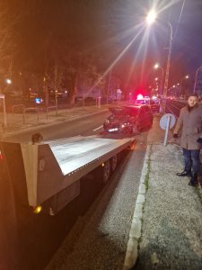 A villamosnak volt elsőbbsége